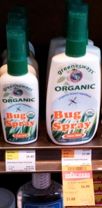 Greenerways Organic 4oz Bug Spray on SALE through 5/29/12